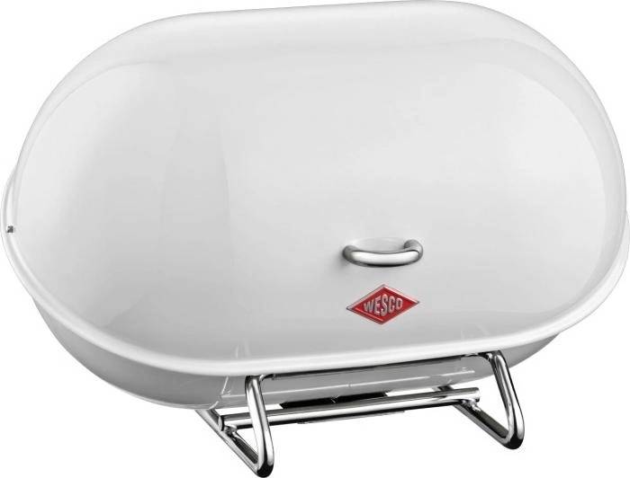 Wesco Single Breadboy Chlebník Single Breadboy 34 x 21 x 23 cm, bílý