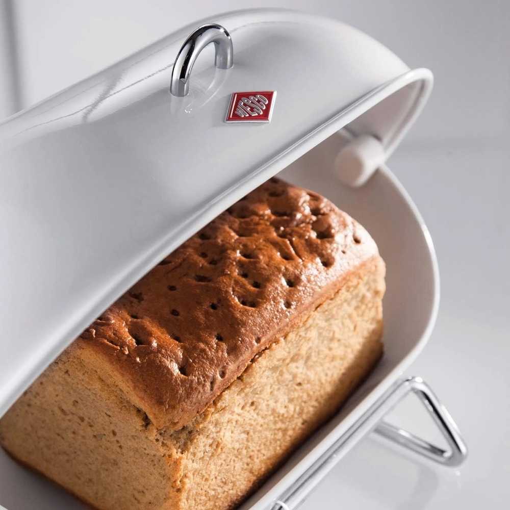 Wesco Single Breadboy Chlebník Single Breadboy 34 x 21 x 23 cm, mandlový