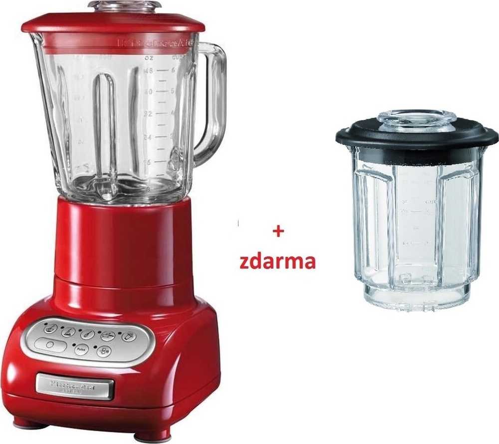 KitchenAid Kuchyňský mixér Artisan červený