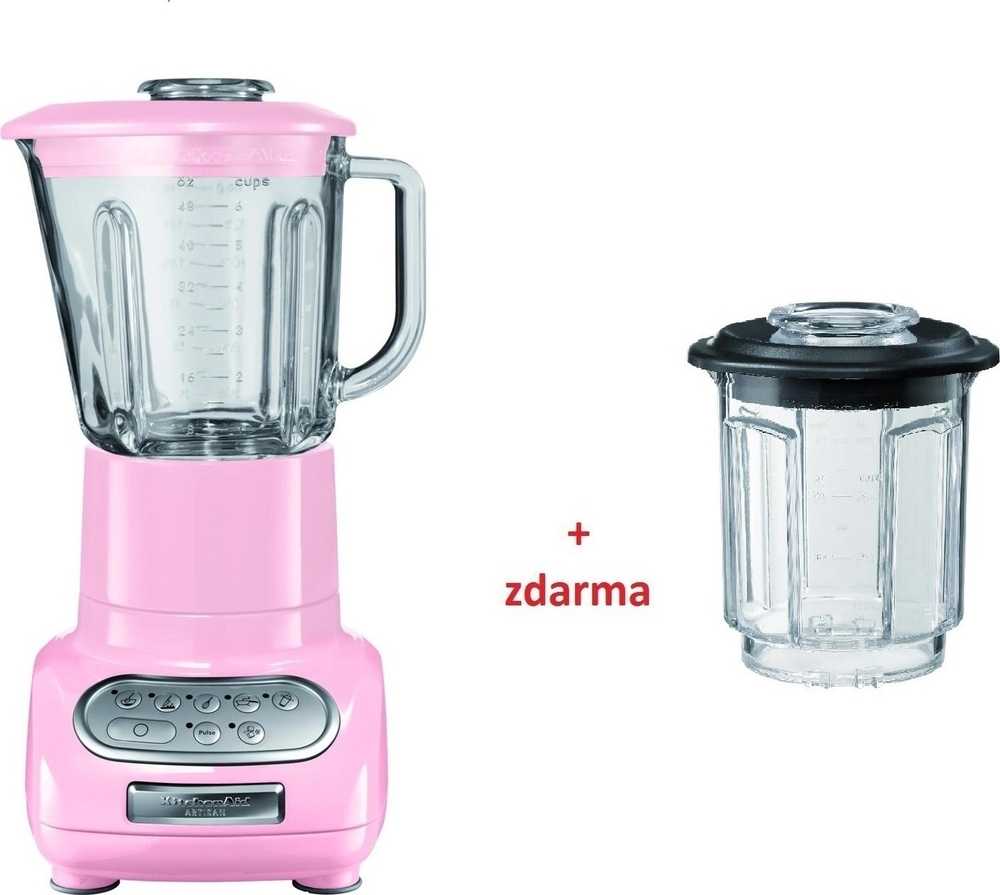 KitchenAid Kuchyňský mixér Artisan růžový