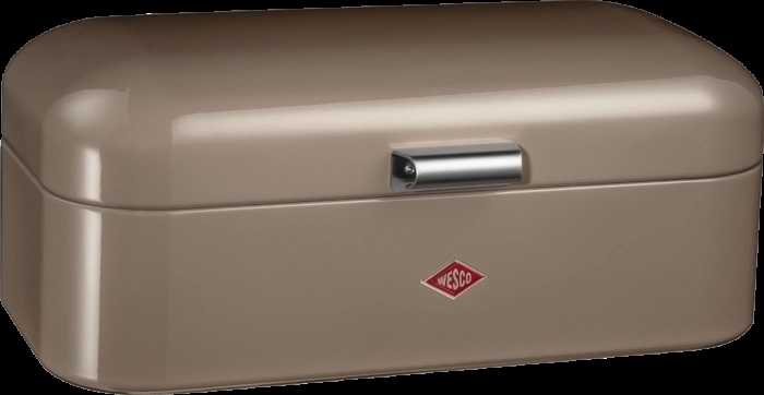 Wesco Grandy Chlebník 42 x 23 x 17 cm, tmavě šedý