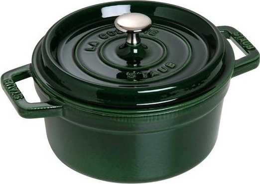 Staub Hrnec s poklicí kulatý 22 cm bazalková