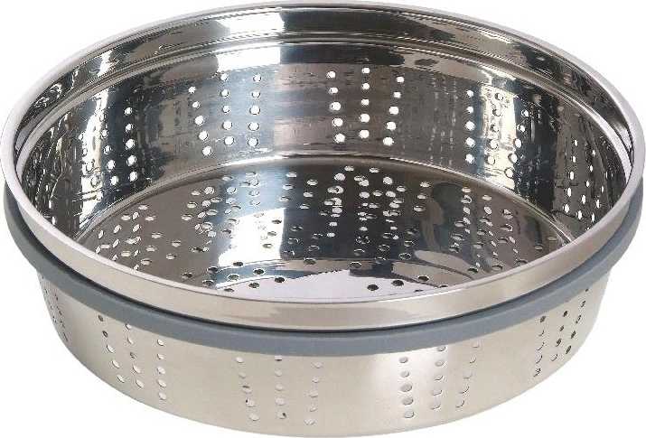 Staub Hrnec s poklicí a napařovací vložkou kulatý 26 cm bazalková