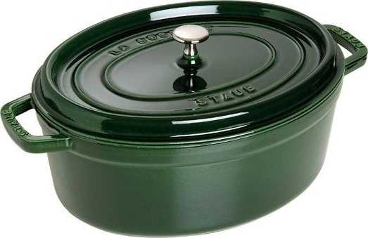 Staub Hrnec s poklicí oválný 33 cm bazalková