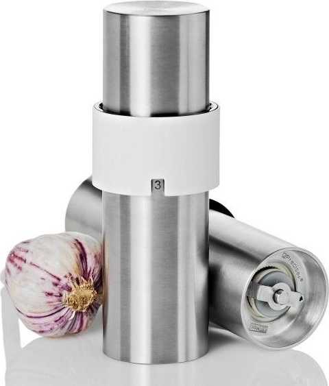 Adhoc iVan Mlýnek na pepř a sůl, nerezový bílý