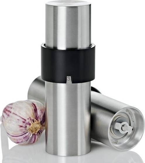 Adhoc iVan Mlýnek na pepř a sůl, nerezový černý