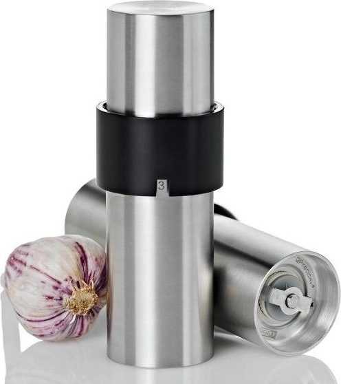 Adhoc iVan Mlýnek na pepř a sůl, nerezový černý
