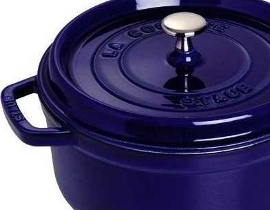 Staub Hrnec s poklicí kulatý 24 cm skořicová