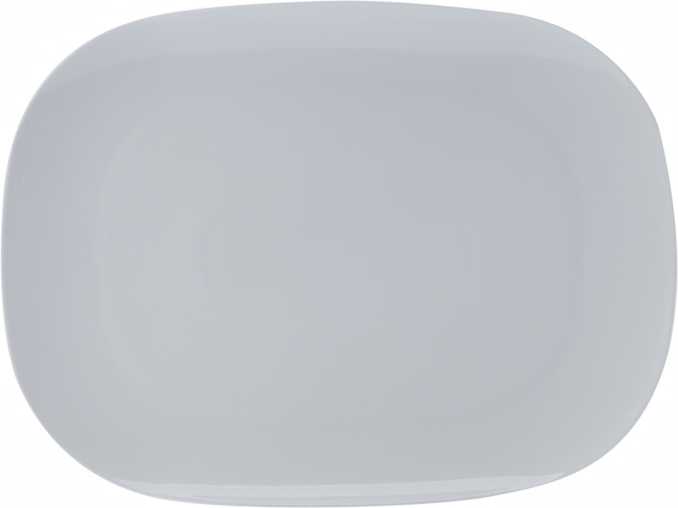 Maxwell & Williams White Basic Bisou Jídelní talíř, 37.5 x 28 cm