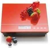 Carlo Giannini Elektronická kuchyňská váha červená