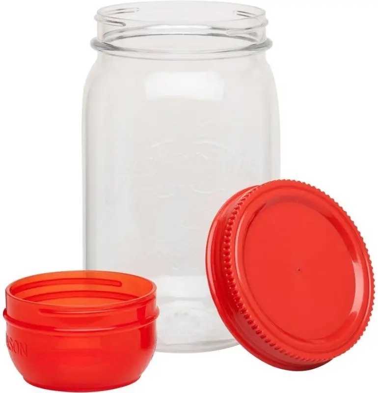 Aladdin Mason Dóza na potraviny 1000 ml, červená