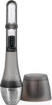 Adhoc Teatime Čajové sítko s minutkou, černé průhledné