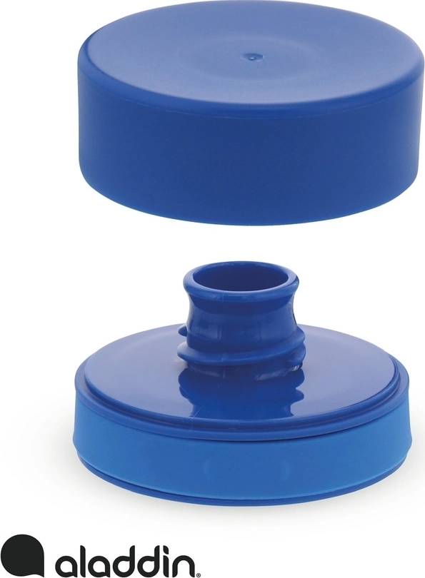 Aladdin Aveo Láhev na vodu 600ml, modrá s potiskem