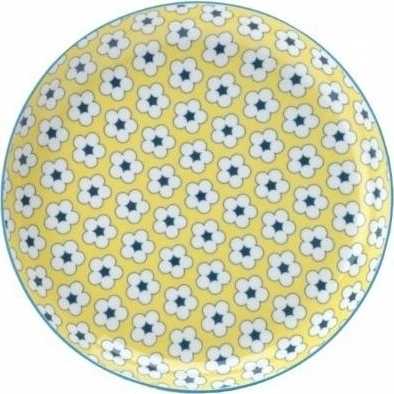 Maxwell & Williams Cotton Bud Mělký talíř 23 cm žlutý