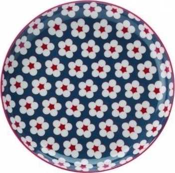 Maxwell & Williams Cotton Bud Dezertní talíř 18,5 cm modrý