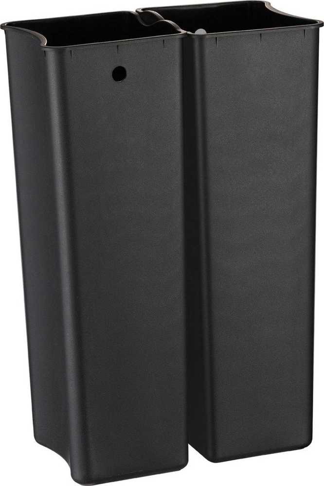 Wesco Big Double Master Odpadkový koš , 2 x 20 l, černý