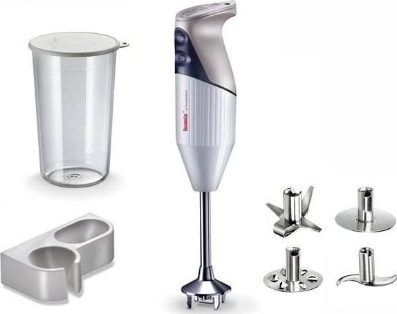 Bamix Gastro Tyčový mixér, SEMIPROFI Mono D, bílošedý