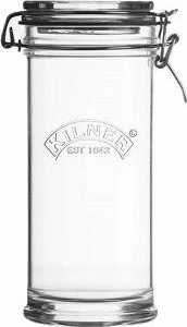 Kilner Sklenice s klipem 1 l, oválná