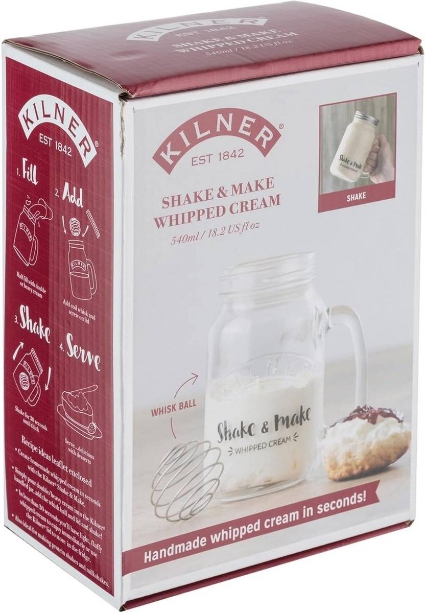 Kilner Nádoba na výrobu/přípravu šlehačky