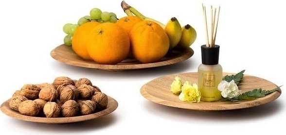 Continenta Miska 25 cm, dub