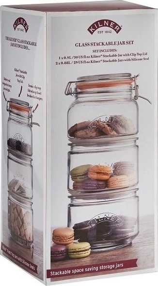 Kilner Set dóz na uchovávání potraviny 3ks