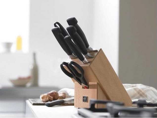 Zwilling Four Star Blok s noži 7 dílů, buk