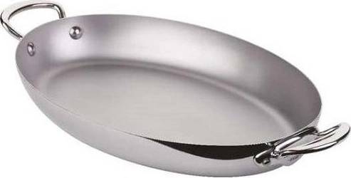 Mauviel M'Cook Pánev s nerezovými úchyty 30 cm
