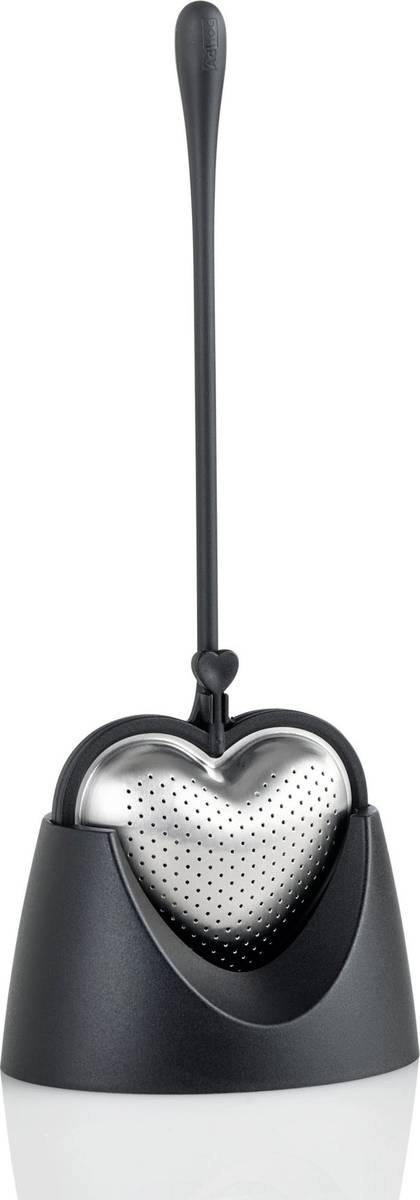 Adhoc Čajové sítko "BIG HEART", černé