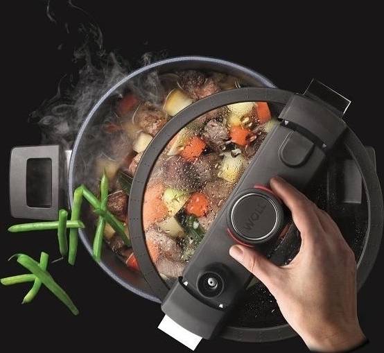 Woll Diamond Active Lite Polotlakový hrnec 24 cm 5 l + poklice