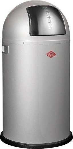 Wesco Pushboy Odpadkový koš 50 l, stříbrný, PUSHBOY