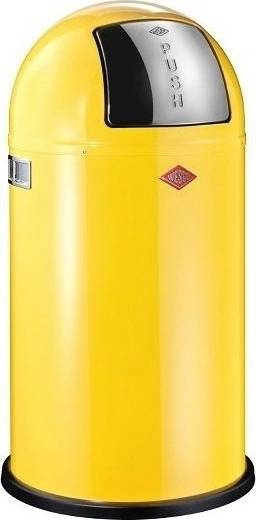 Wesco Pushboy Odpadkový koš 50 l, žlutý, PUSHBOY