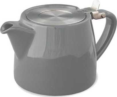 ForLife Stump Porcelánová konvička na čaj 0,4 l šedá