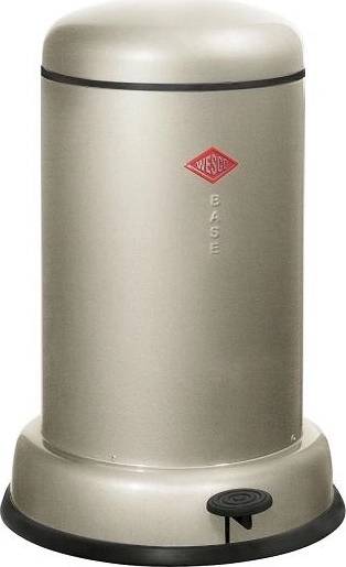 Wesco Baseboy Odpadkový koš 15 l, stříbrný, BASEBOY