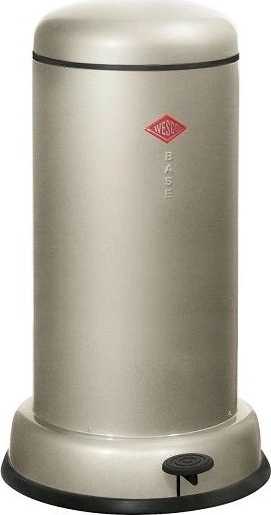 Wesco Baseboy Odpadkový koš 20 l, stříbrný, BASEBOY