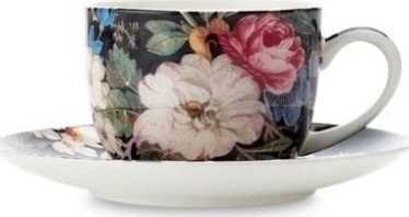 Maxwell & Williams William Kilburn Šálek & podšálek 100 ml, Midnight Blossom