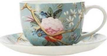 Maxwell & Williams William Kilburn Šálek & podšálek 100 ml, Victorian Garden