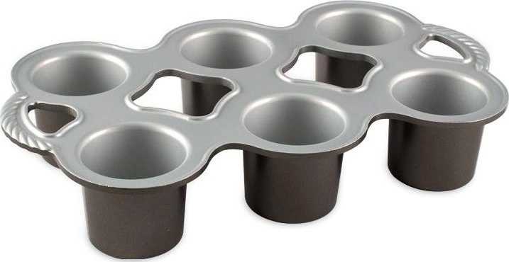Nordic Ware Holiday Silver Collection Forma na 6 POP OVER MUFFINŮ