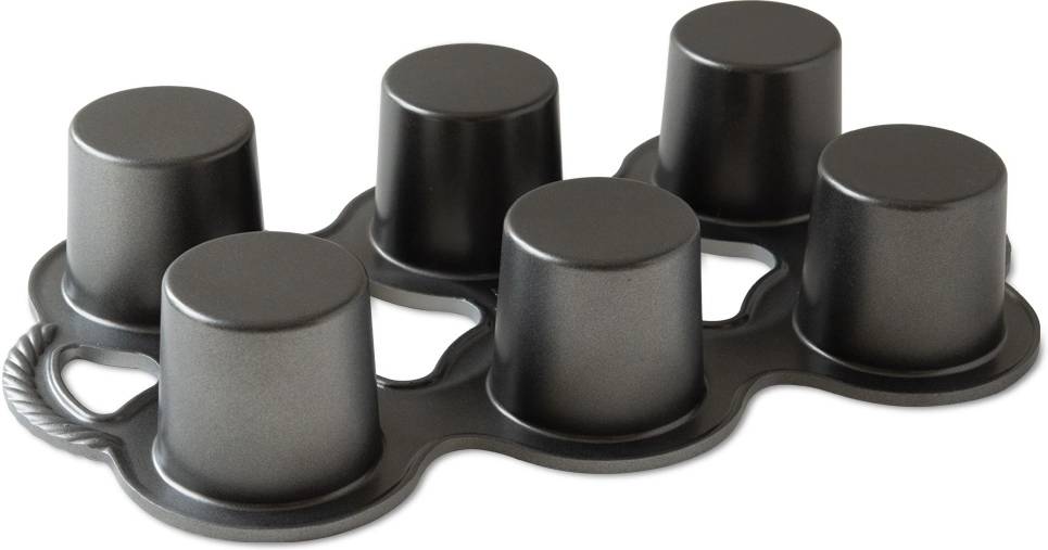 Nordic Ware Holiday Silver Collection Forma na 6 POP OVER MUFFINŮ