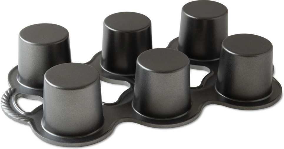 Nordic Ware Holiday Silver Collection Forma na 6 POP OVER MUFFINŮ