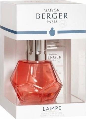 Maison Berger Paris Geometry Katalytická lampa červená,  + 180 ml Paris Chic