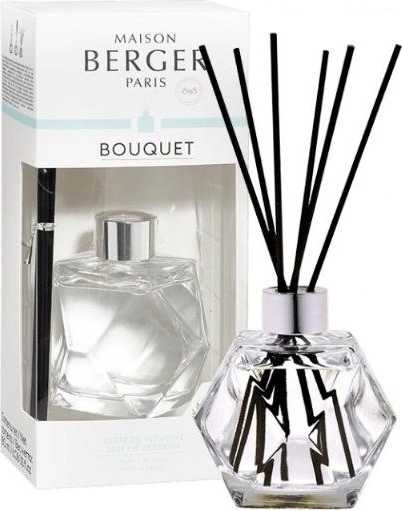 Maison Berger Paris Geometry Sada difuzér transparentní, + Verbena 180 ml