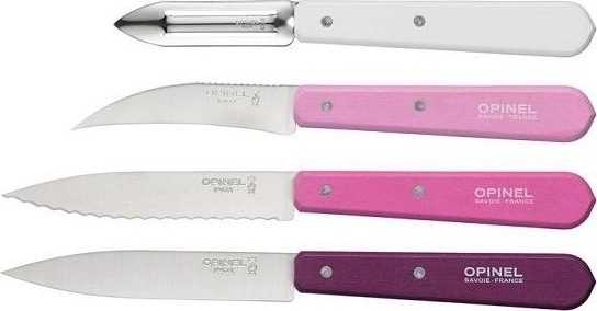 Opinel Les Essentiels Sada nožů 4 ks Primarosa