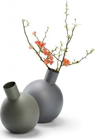 Philippi Váza 22 cm šedá BALLOON