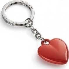 Philippi Klíčenka srdce 9 cm tm. oranžová COEUR