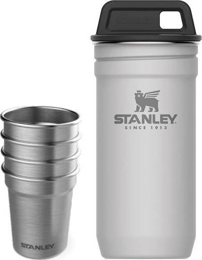 Stanley Adventure series Set panáků v pouzdře 4 ks 59 ml polární bílá ADVENTURE