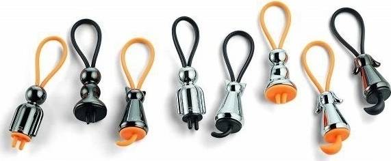 Philippi Přívěsek na klíče kočka stříbrná FLIC