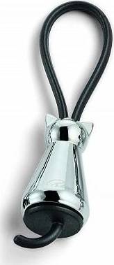 Philippi Přívěsek na klíče kočka stříbrná FLIC