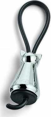 Philippi Přívěsek na klíče kočka stříbrná FLIC