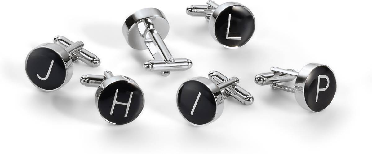 Philippi My Initials Manžetové knoflíčky písmeno S, 2 ks