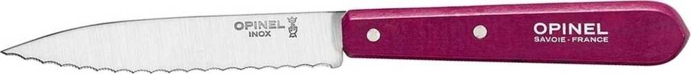 Opinel Les Essentiels Nůž vroubkovaný 10 cm N°113 fialová